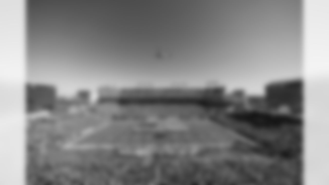 TAMPA, FL - November 30, 2025 - A general view of the National Anthem from the 300 level before the game between the Arizona Cardinals and Tampa Bay Buccaneers. The Bucs won the game, 20-17. Photo By Mike Carlson/Tampa Bay Buccaneers