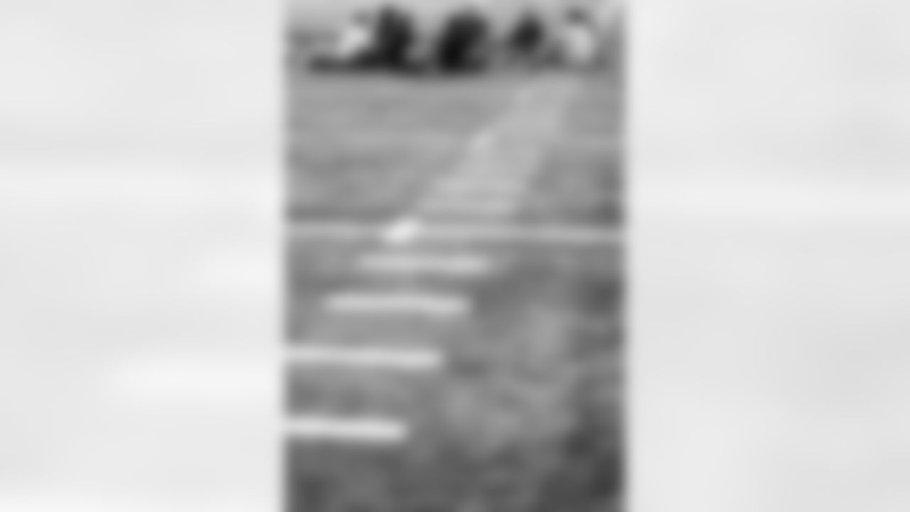 TAMPA, FL - December 16, 2025 - The final session of the Player-Student Mentoring Program at AdventHealth Training Center. Photo By Kyle Zedaker/Tampa Bay Buccaneers