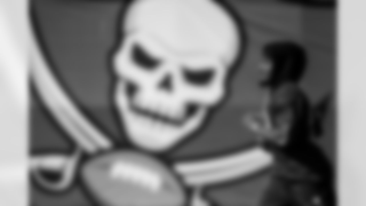 TAMPA, FL - December 09, 2025 - Week 15 practice at AdventHealth Training Center. Photo By Kyle Zedaker/Tampa Bay Buccaneers