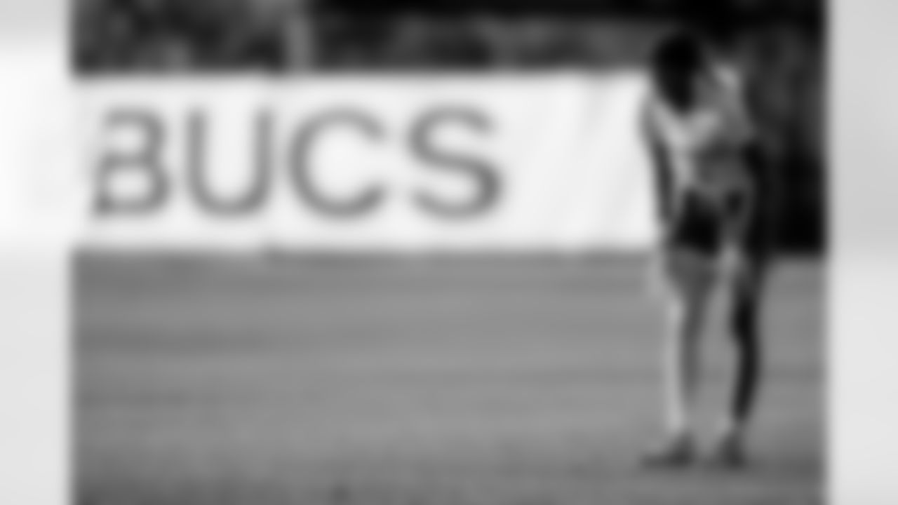 TAMPA, FL - February 10, 2026 - The 2026 Girls Flag Football Preseason Classic at AdventHealth Training Center. Photo By Tori Richman/Tampa Bay Buccaneers