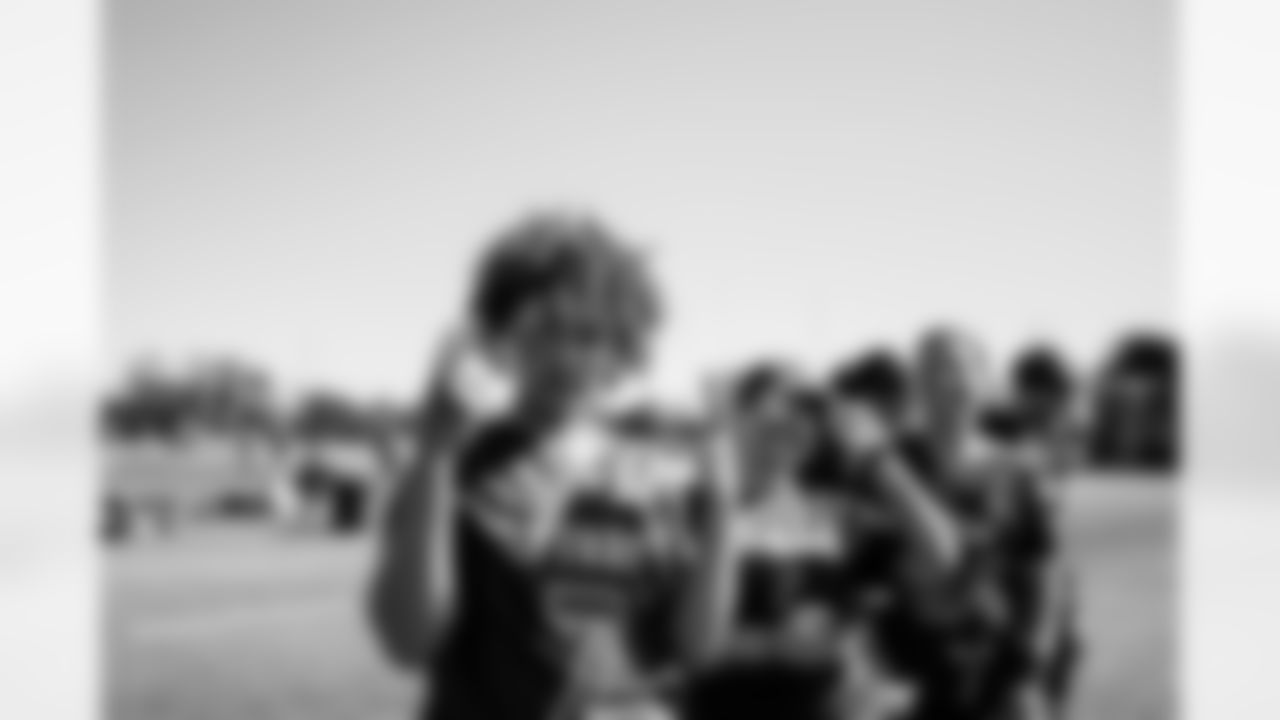 TAMPA, FL - February 10, 2026 - The 2026 Girls Flag Football Preseason Classic at AdventHealth Training Center. Photo By Tori Richman/Tampa Bay Buccaneers