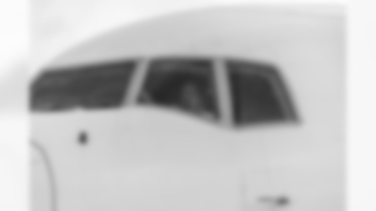 ATLANTA, GA - September 06, 2025 - Luxury Suite Excursion arrives for the game between the Tampa Bay Buccaneers and Atlanta Falcons. The Bucs won the game, 23-20. Photo By Doug DeFelice/Tampa Bay Buccaneers