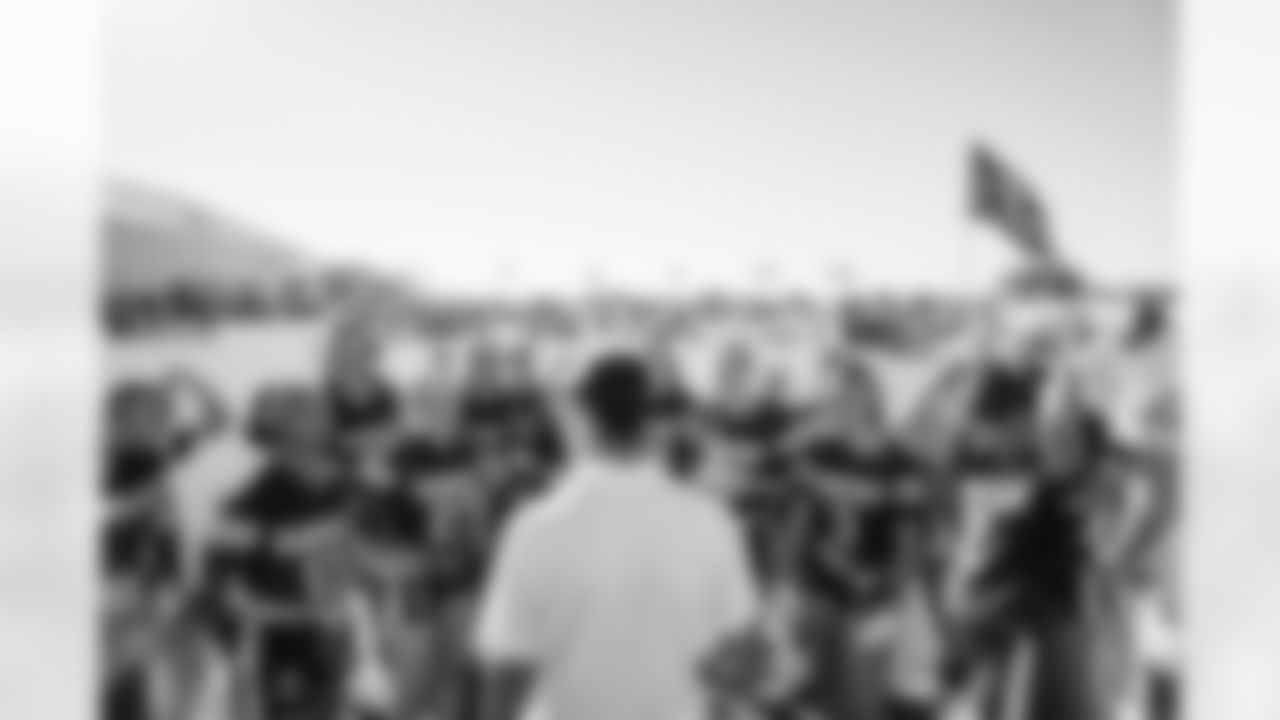 TAMPA, FL - February 10, 2026 - The 2026 Girls Flag Football Preseason Classic at AdventHealth Training Center. Photo By Tori Richman/Tampa Bay Buccaneers