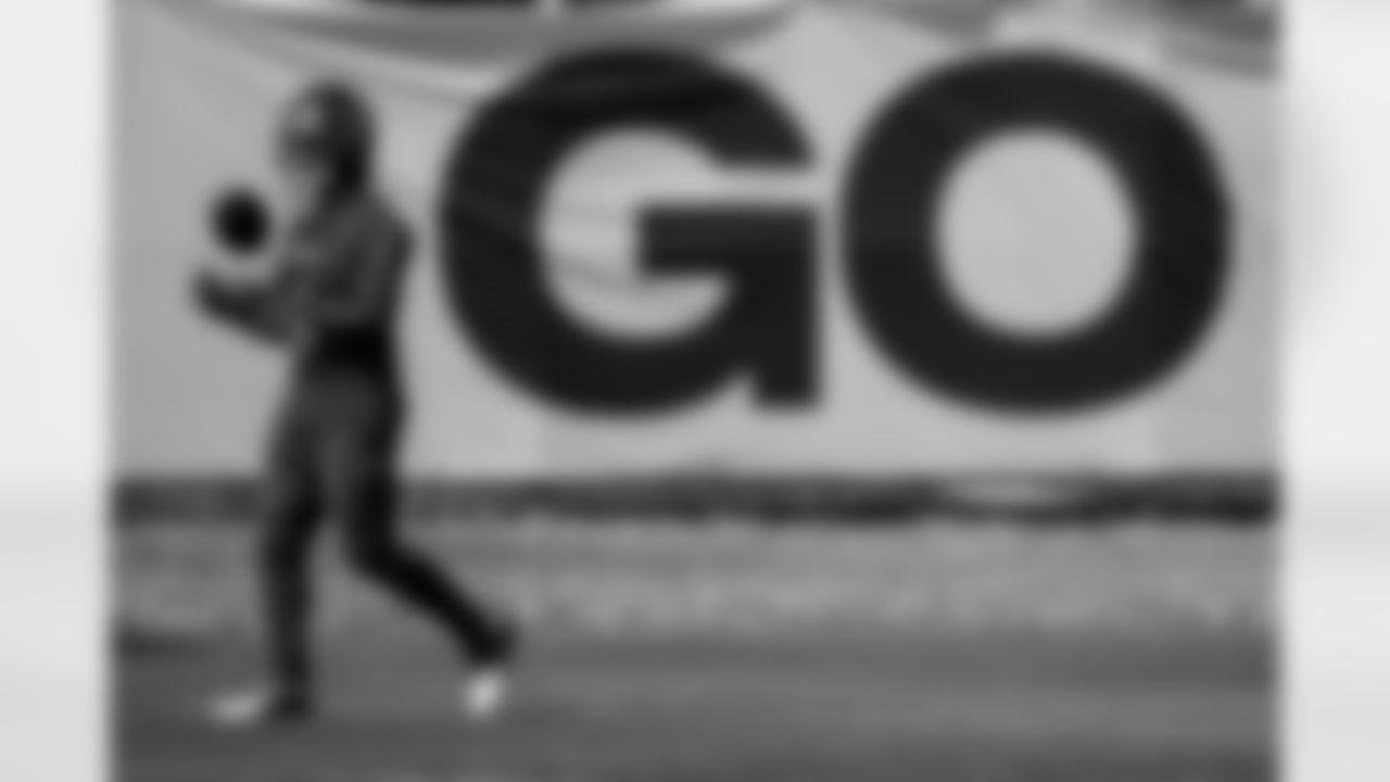 TAMPA, FL - November 28, 2025 - Wide Receiver Emeka Egbuka #2 of the Tampa Bay Buccaneers during practice at AdventHealth Training Center. Photo By Kyle Zedaker/Tampa Bay Buccaneers