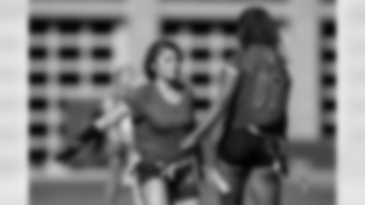 TAMPA, FL - February 09, 2026 - The 2026 Girls Flag Football Preseason Classic. Photo By Kyle Zedaker/Tampa Bay Buccaneers