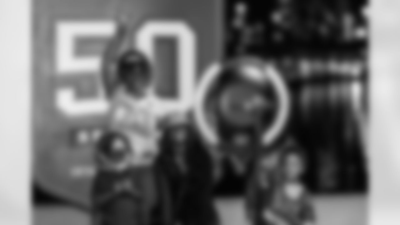 TAMPA, FL - November 23, 2025 - Fans during the Watch Party at Armature Works during the game between the Tampa Bay Buccaneers and the Los Angeles Rams. Photo By Doug DeFelice/Tampa Bay Buccaneers