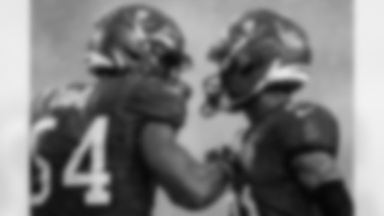 TAMPA, FL - January 03, 2026 - The Carolina Panthers and Tampa Bay Buccaneers play a regular season game at Raymond James Stadium. The Bucs won the game, 16-14. Photo By Doug DeFelice/Tampa Bay Buccaneers