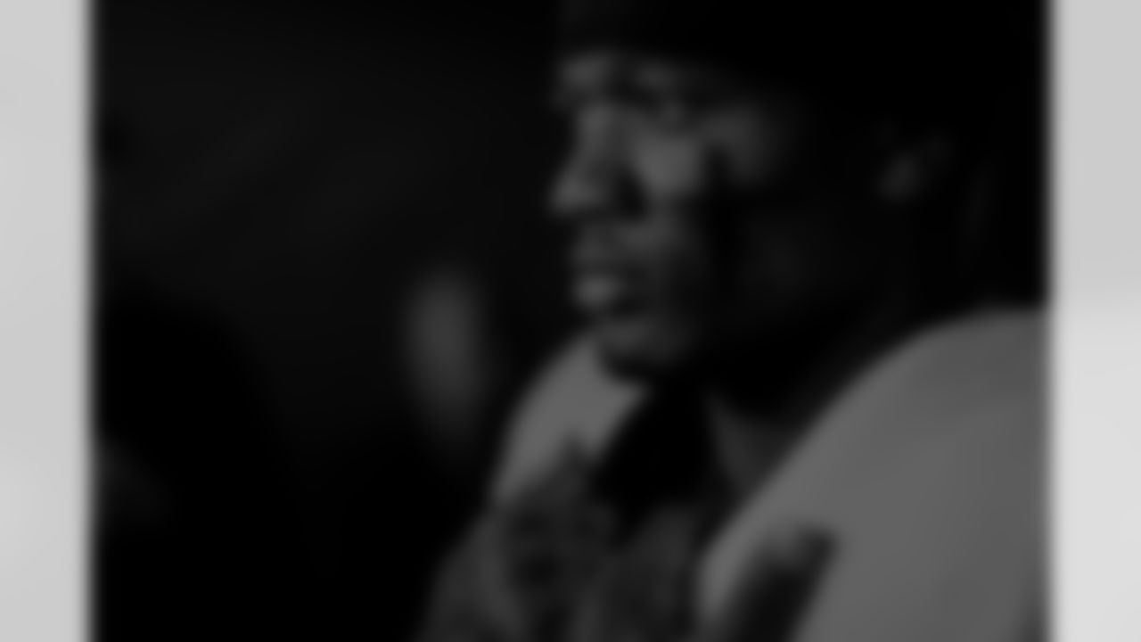 TAMPA, FL - December 11, 2025 - The Tampa Bay Buccaneers and Atlanta Falcons during a regular season game at Raymond James Stadium. The Bucs lost the game, 29-28. Photo By Tori Richman/Tampa Bay Buccaneers