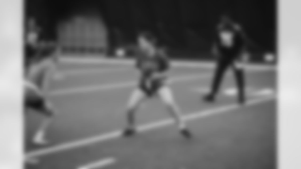 The Arizona Cardinals host local high school girls flag football teams for a skills and education camp Saturday, June 1, 2024 in Tempe, AZ.