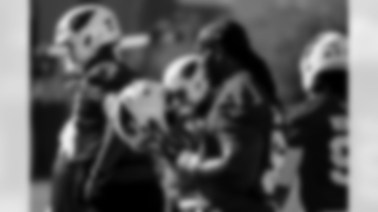 Arizona Cardinals defensive lineman Darius Robinson (56) during practice at the Dignity Health Training Facility on Thursday, Dec. 18, 2025 in Tempe, AZ.