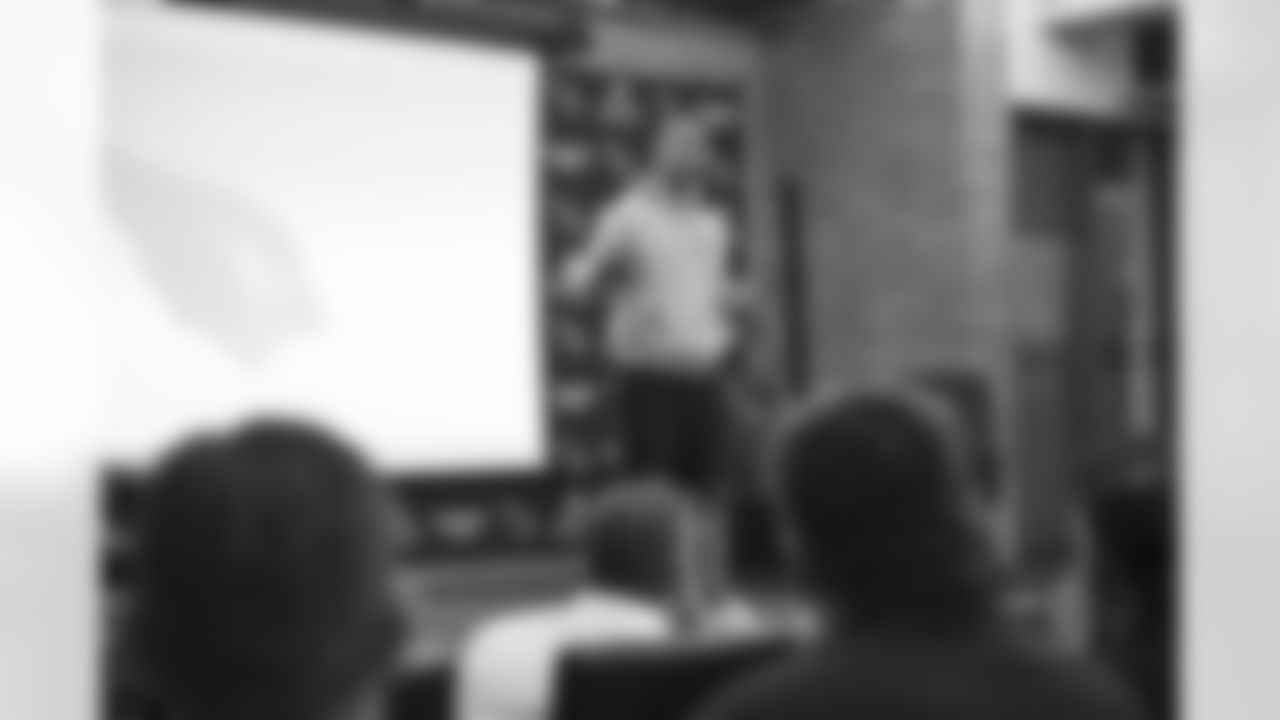 The Arizona Cardinals host local coaches for a sit-down with Positive Coaching Alliance on Tuesday, May 21, 2024 in Tempe, AZ.