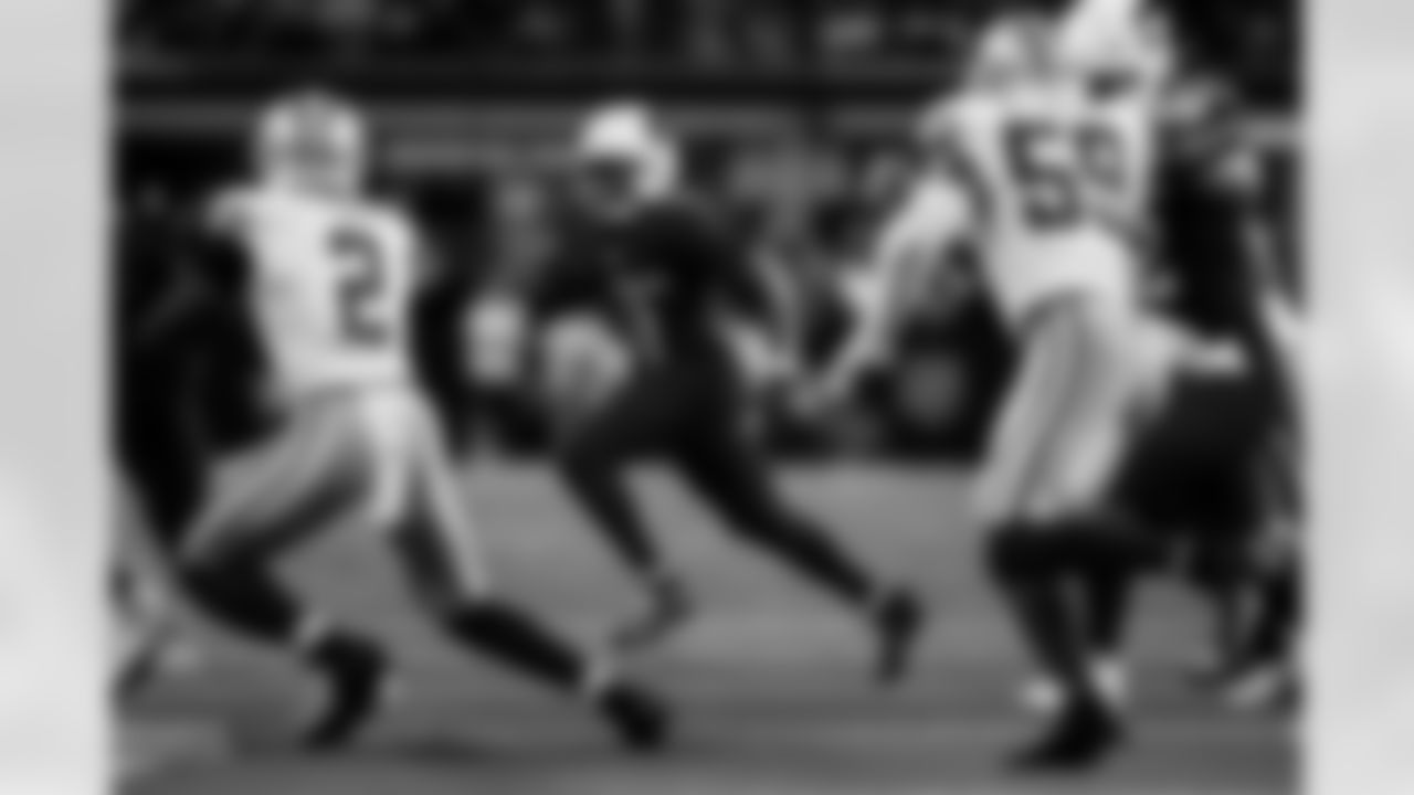 Arizona Cardinals running back Emari Demercado (31) during the Week 9 regular season game between the Arizona Cardinals and the Dallas Cowboys on Monday, Nov. 3, 2025 in Arlington, TX.