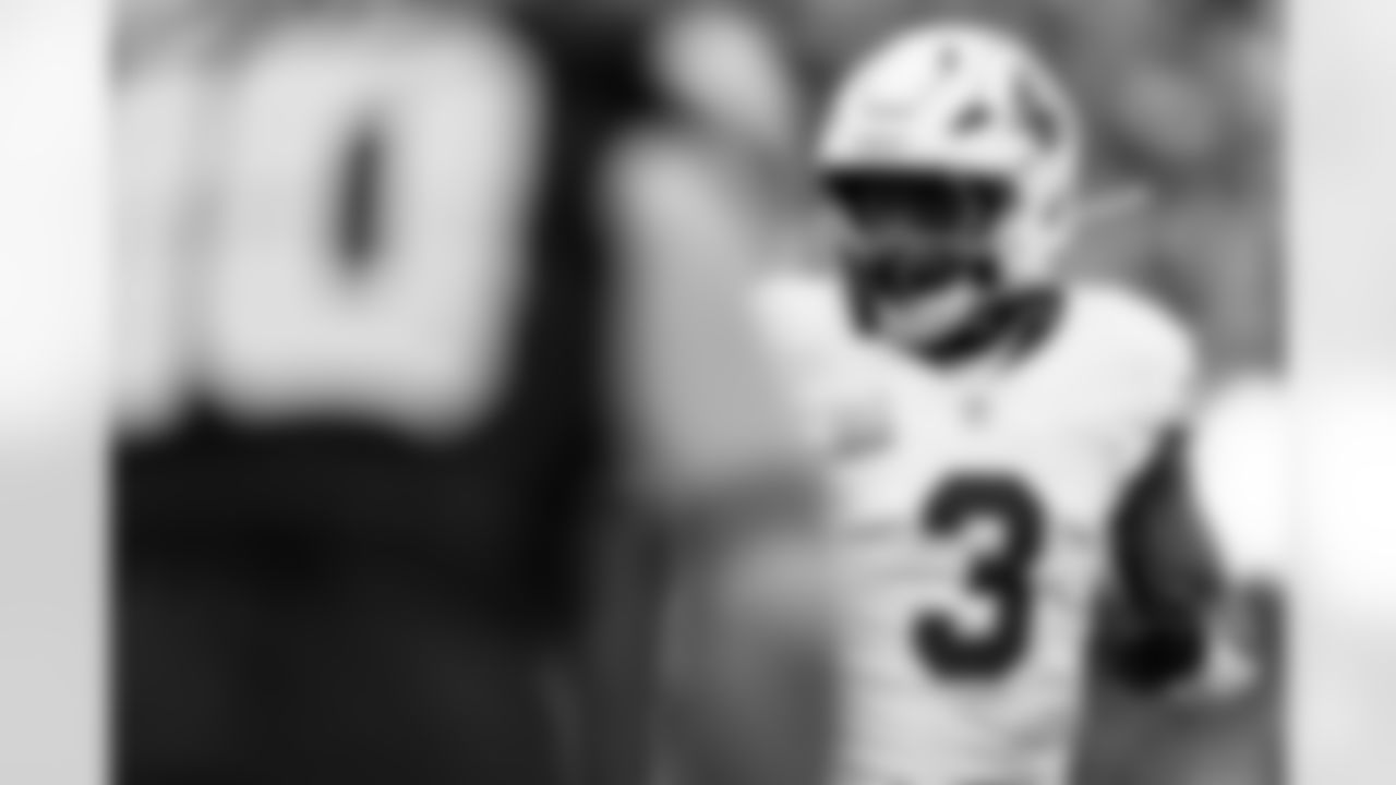 Arizona Cardinals safety Budda Baker (3) during the Week 10 regular season game between the Arizona Cardinals and the Seattle Seahawks on Sunday, Nov. 9, 2025 in Seattle, WA.