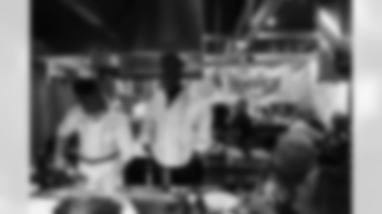 The Arizona Cardinals host veterans, members from the Pat Tillman Foundation, Civics leaders, and TAPS members at Benihana to honor those who serve on Monday, Nov. 10, 2025 in Tempe, AZ.