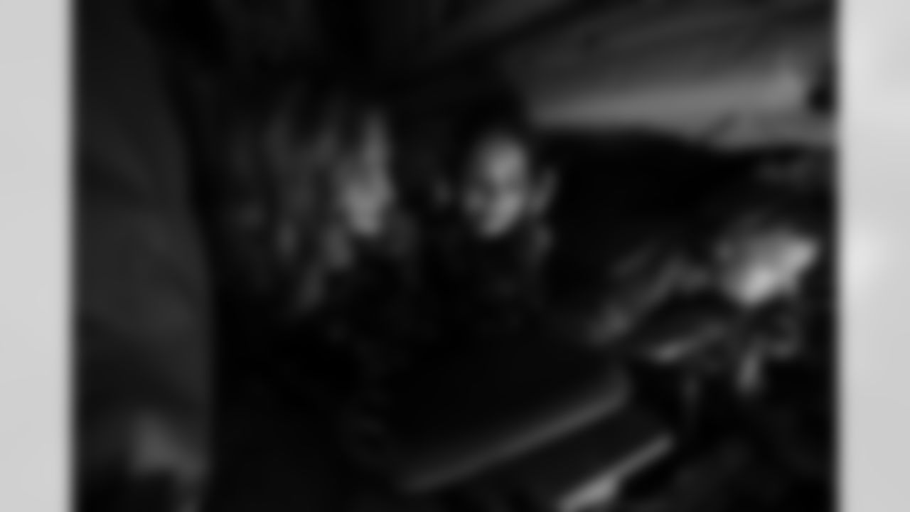 The Arizona Cardinals host TAPS, the Pat Tillman Foundation, Cox Charities, Folds of Honor, and civics educators on a KC-135 Stratotanker incentive flight featuring in-air refueling at Goldwater Air National Guard Base on Tuesday, Dec. 2, 2025 in Phoenix, AZ.