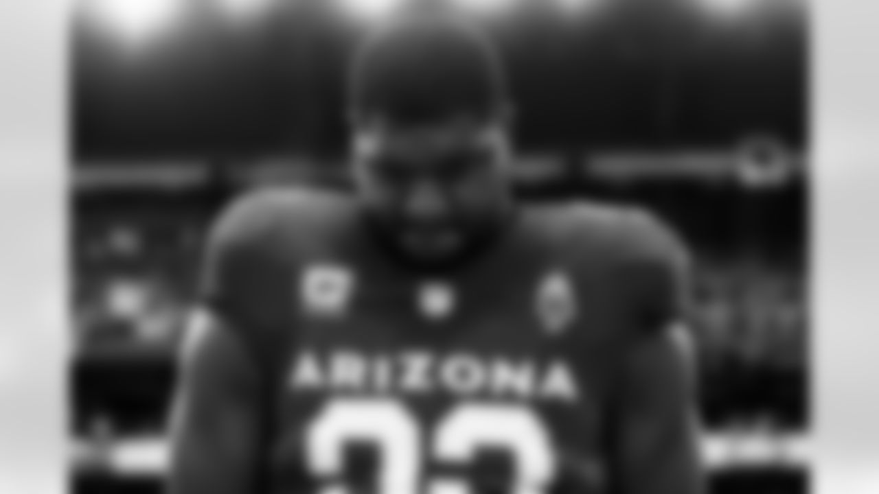 Arizona Cardinals defensive lineman Calais Campbell (93) during the Week 7 regular season game between the Arizona Cardinals and the Green Bay Packers on Sunday, Oct. 19, 2025 at State Farm Stadium.
