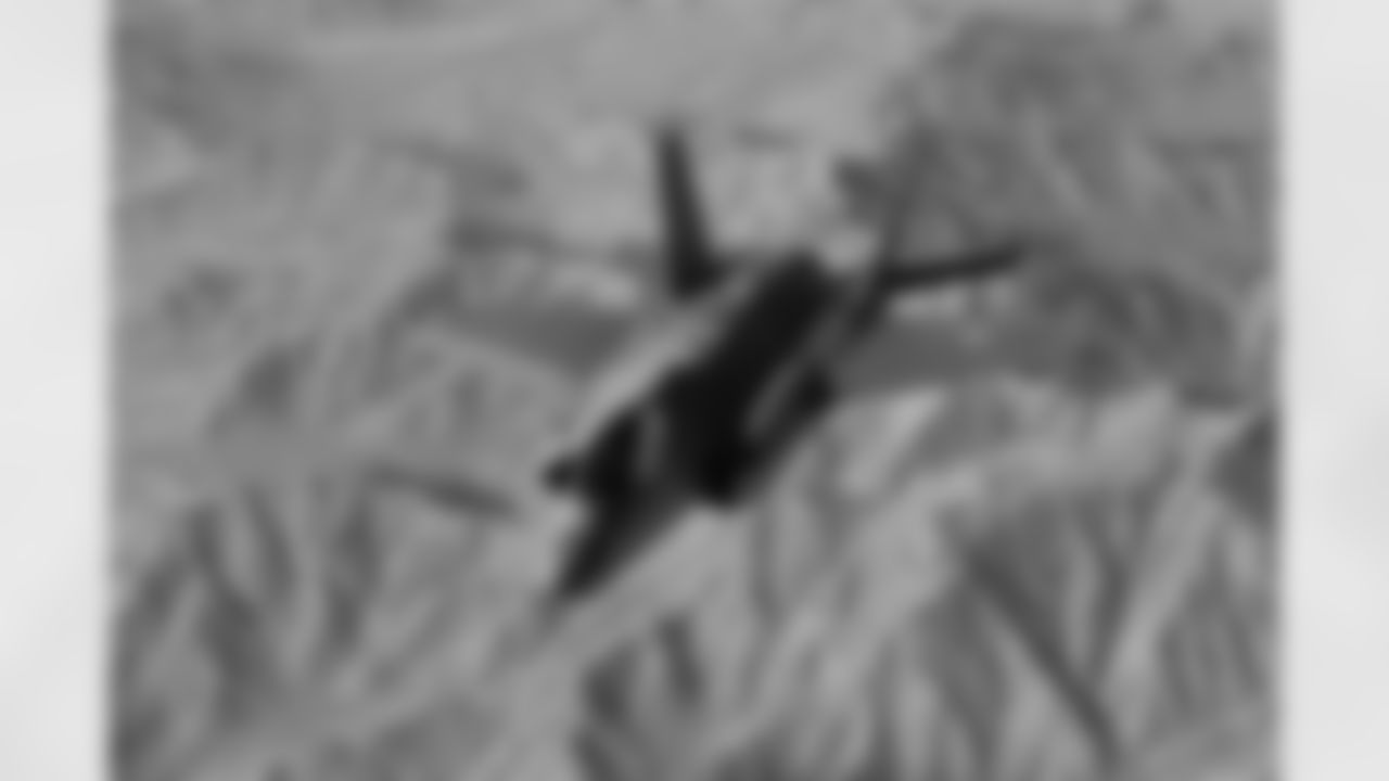 The Arizona Cardinals host TAPS, the Pat Tillman Foundation, Cox Charities, Folds of Honor, and civics educators on a KC-135 Stratotanker incentive flight featuring in-air refueling at Goldwater Air National Guard Base on Tuesday, Dec. 2, 2025 in Phoenix, AZ.