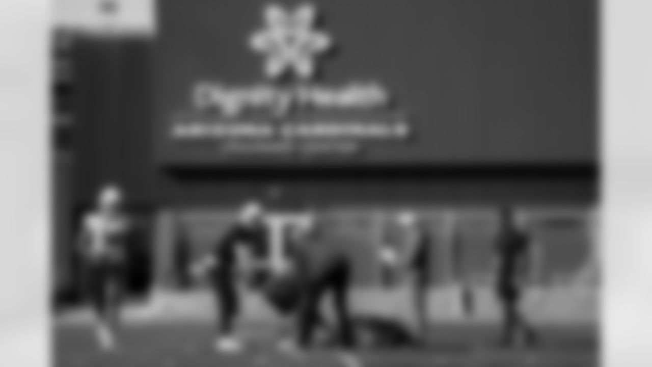 Arizona Cardinals quarterback Jacoby Brissett (7) during practice at the Dignity Health Training Facility on Thursday, Dec. 18, 2025 in Tempe, AZ.