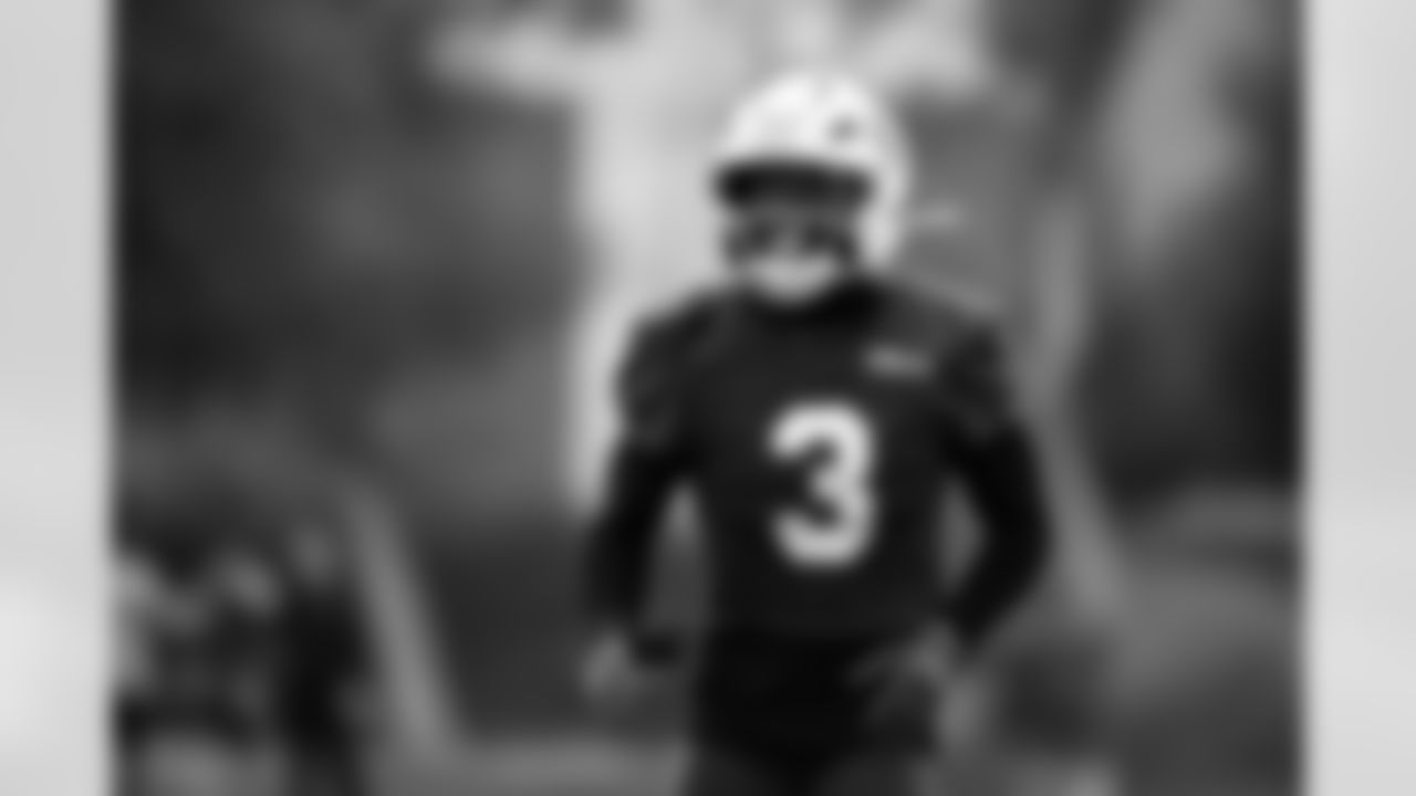 Arizona Cardinals safety Budda Baker (3) during practice at the Dignity Health Training Facility on Friday, Jan. 2, 2026 in Tempe, AZ.