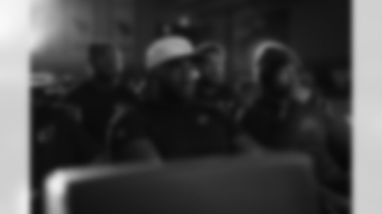 Behind-the-scenes of the 2025 Arizona Cardinals Schedule Release video on Wednesday, May 7, 2025 in Tempe, AZ.