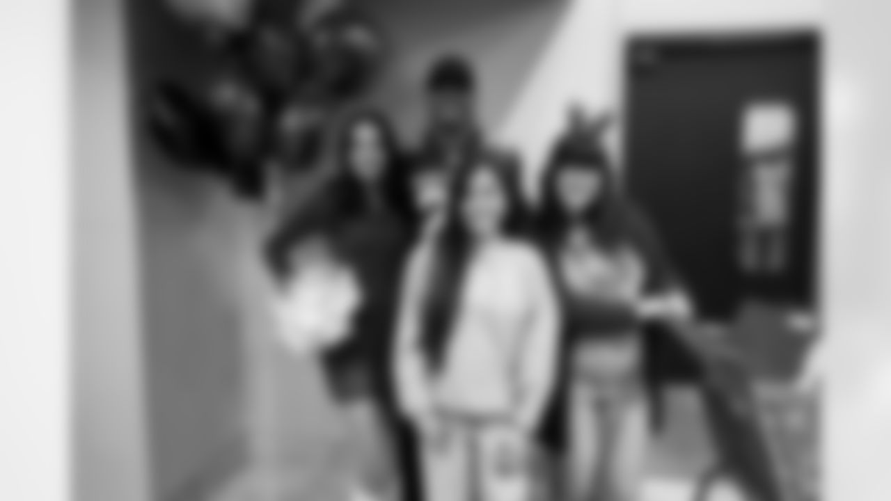 The Arizona Cardinals and Desert Financial Credit Union host a holiday shopping event at Scheel's on Tuesday, Dec. 9, 2025 in Chandler, AZ.