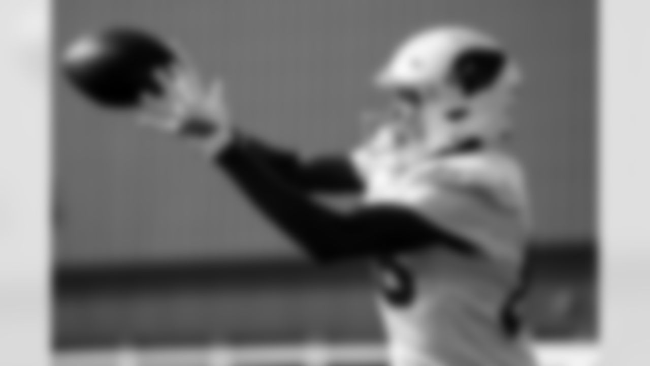 Arizona Cardinals wide receiver Jalen Brooks (86) during practice at the Dignity Health Training Facility on Friday, Jan. 2, 2026 in Tempe, AZ.