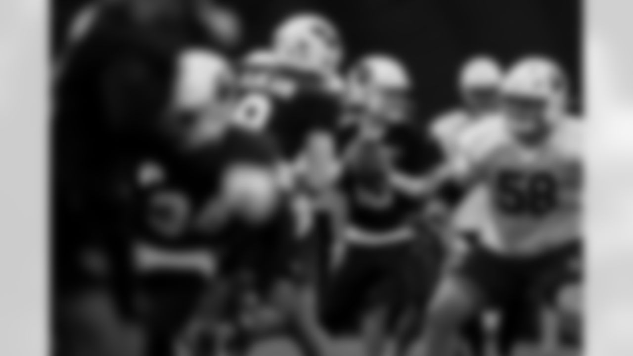 Arizona Cardinals quarterback Logan Woodside (15) during practice at the Dignity Health Training Facility on Thursday, Dec. 25, 2025 in Tempe, AZ.