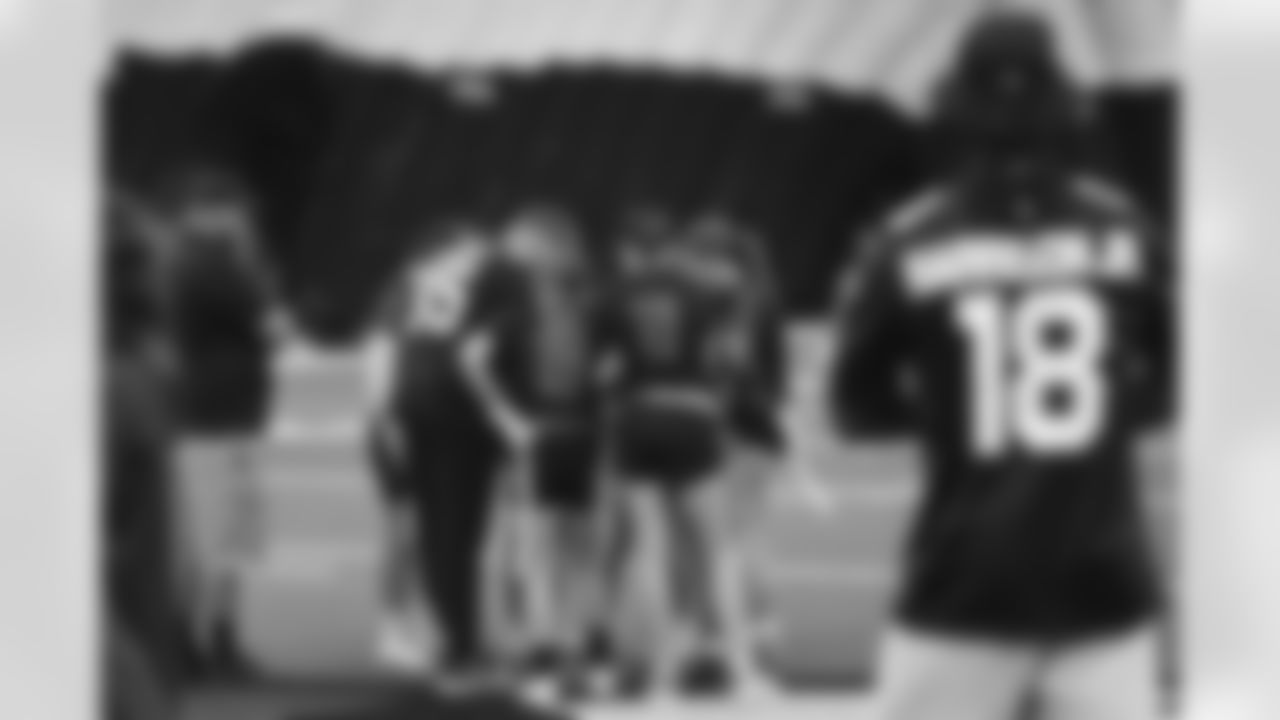 The Arizona Cardinals host local high school girls flag football teams for a skills and education camp Saturday, June 1, 2024 in Tempe, AZ.