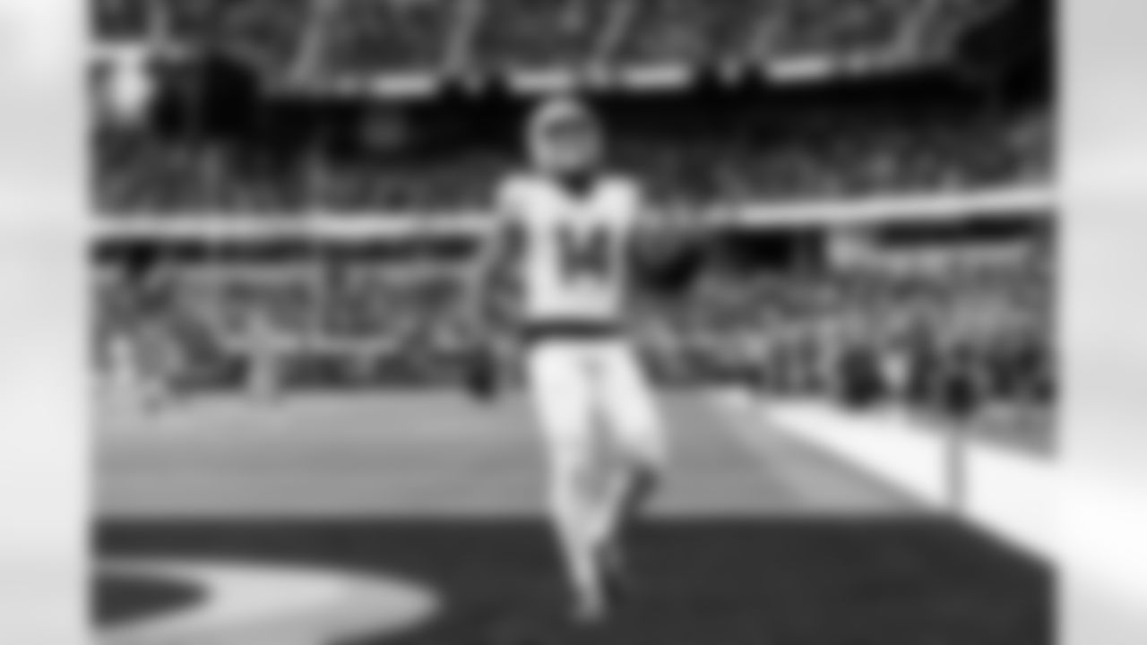 Arizona Cardinals wide receiver Michael Wilson (14) during the Week 18 regular season game between the Arizona Cardinals and the Los Angeles Rams on Sunday, Jan. 4, 2026 in Los Angeles, CA.