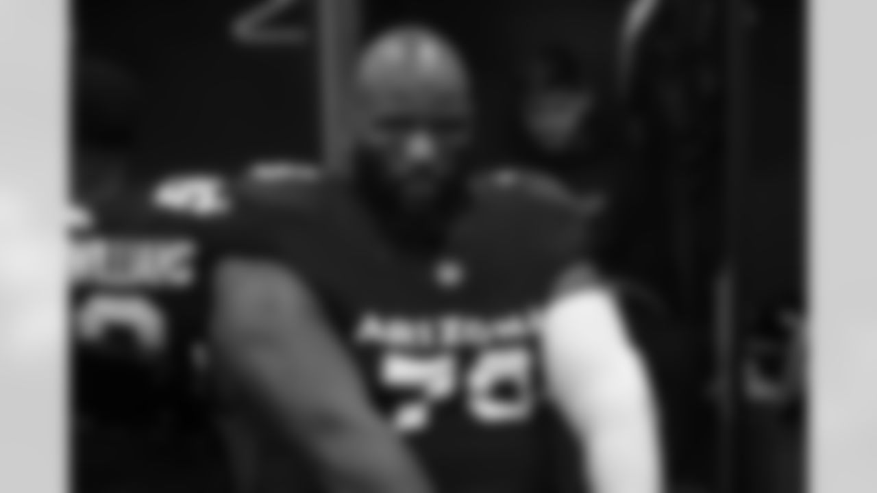 Arizona Cardinals defensive lineman Phil Hoskins (79) during the Week 18 regular season game between the Arizona Cardinals and the Seattle Seahawks on Sunday, Jan 7, 2024 at State Farm Stadium.