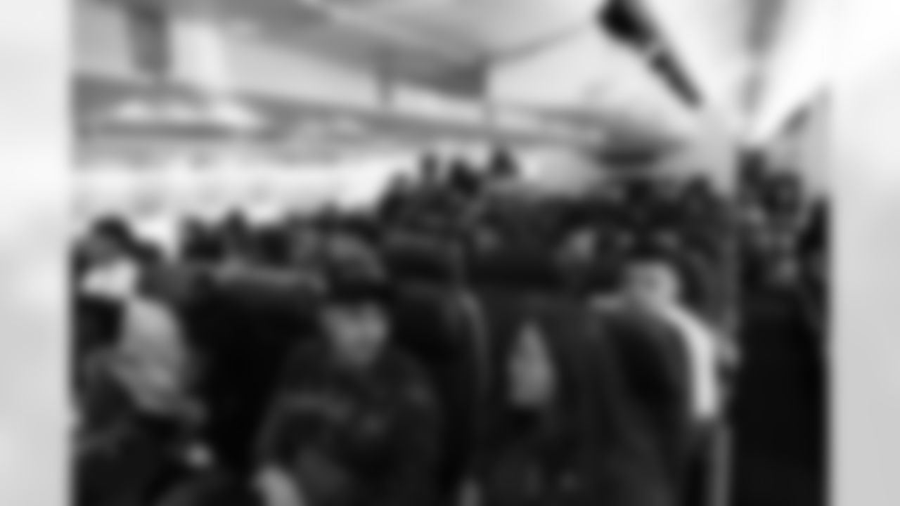 The Arizona Cardinals host the Civics Matters Send-off at Sky Harbor Airport on Wednesday, June 4, 2025 in Phoenix, AZ.