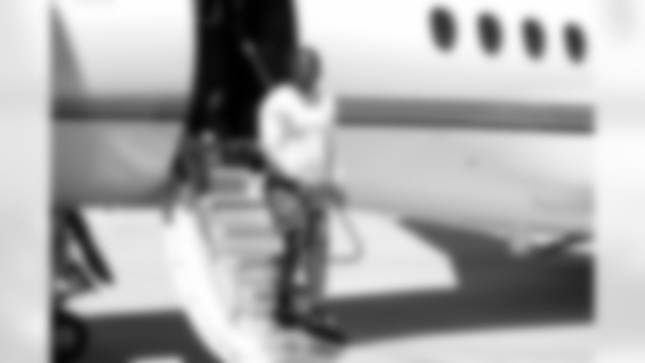 The Arizona Cardinals first round draft pick, Walter Nolen III, lands in Arizona on Friday, April 25, 2025 in Scottsdale, AZ.