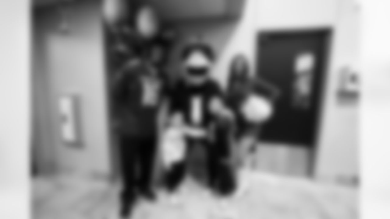 The Arizona Cardinals and Desert Financial Credit Union host a holiday shopping event at Scheel's on Tuesday, Dec. 9, 2025 in Chandler, AZ.