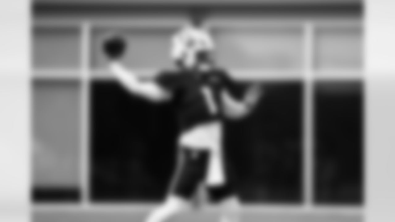 Arizona Cardinals quarterback Kyler Murray (1) during practice at the Dignity Health Training Facility on Thursday, Sep. 18, 2025 in Tempe, AZ.