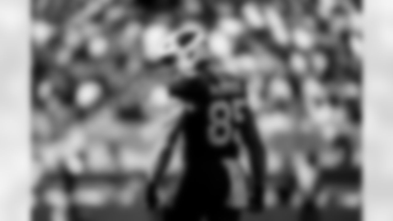 Arizona Cardinals tight end Trey McBride (85) during the Week 3 regular season game between the Arizona Cardinals and the San Francisco 49ers on Sunday, Sep. 21, 2025 in Santa Clara, CA.