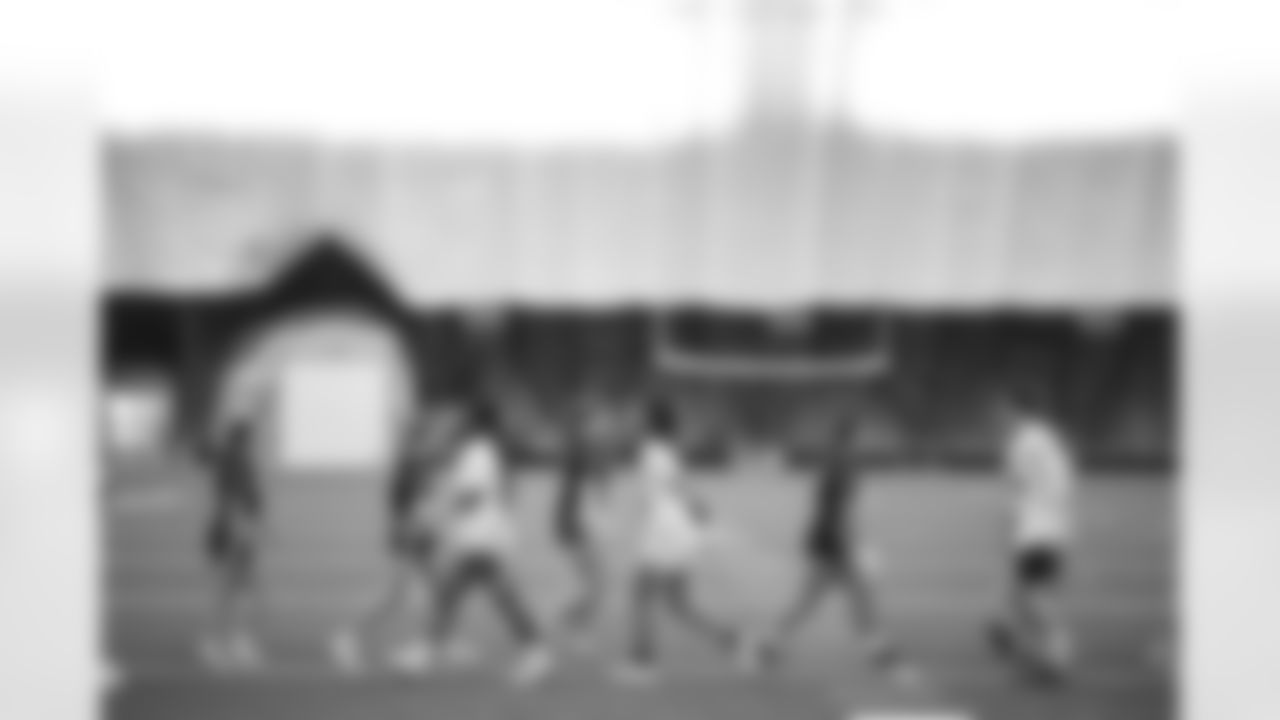 The Arizona Cardinals host local high school girls flag football teams for a skills and education camp Saturday, June 1, 2024 in Tempe, AZ.