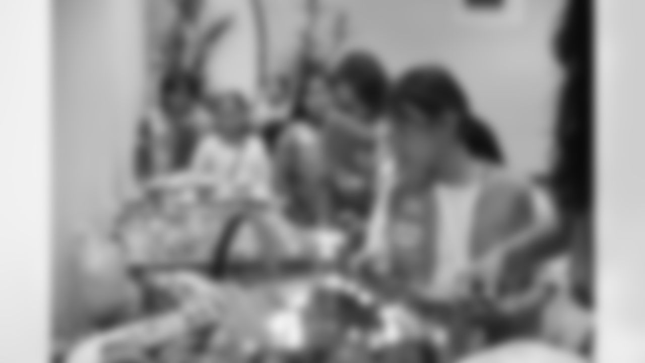 The Arizona Cardinals host Girl Scouts from Arizona Cactus-Pine to celebrate Native American Heritage Month at the Heard Museum on Thursday, Nov 23, 2023 in Phoenix, AZ.