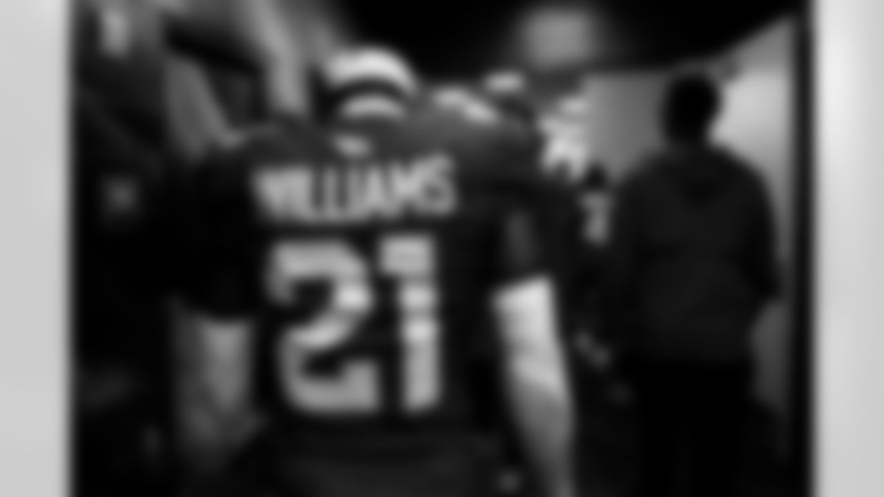 Arizona Cardinals cornerback Garrett Williams (21) during the Week 12 regular season game between the Arizona Cardinals and the Jacksonville Jaguars on Sunday, Nov. 23, 2025 at State Farm Stadium.