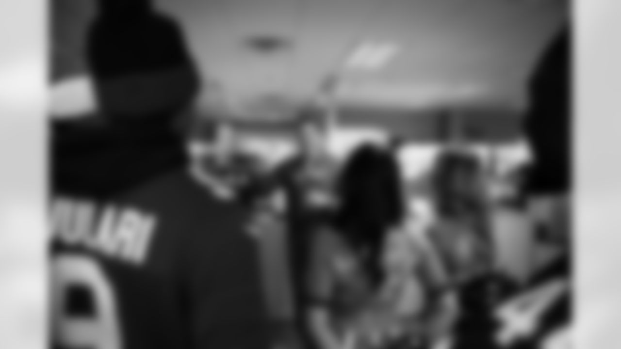 The Arizona Cardinals host TAPS, the Pat Tillman Foundation, Cox Charities, Folds of Honor, and civics educators on a KC-135 Stratotanker incentive flight featuring in-air refueling at Goldwater Air National Guard Base on Tuesday, Dec. 2, 2025 in Phoenix, AZ.