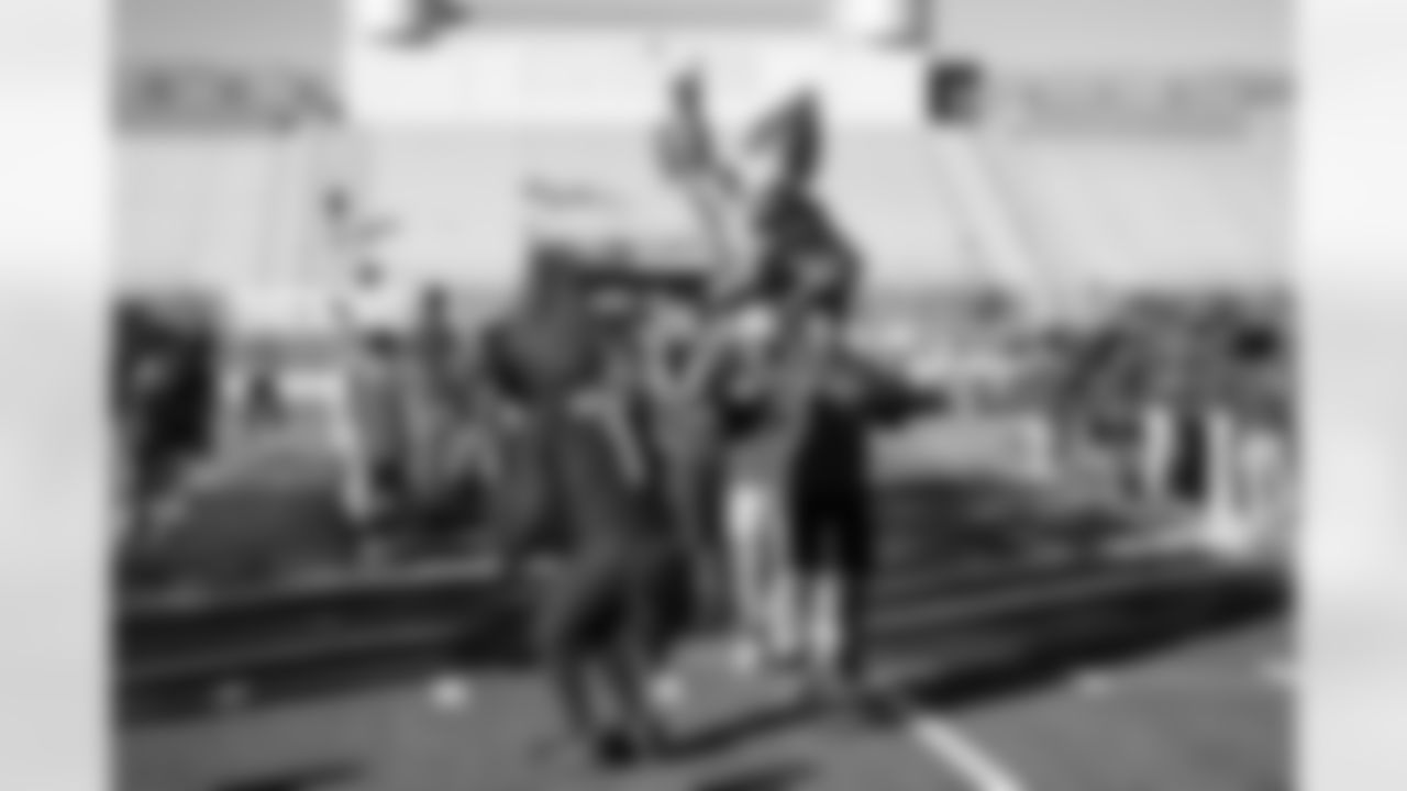 The Arizona Cardinals host a Youth Football Camp at Cesar Chavez High School presented by State Farm on Tuesday, Dec. 16, 2025 in Laveen Village, AZ.