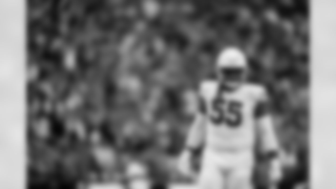 Arizona Cardinals defensive lineman Dante Stills (55) during the Week 10 regular season game between the Arizona Cardinals and the Seattle Seahawks on Sunday, Nov. 9, 2025 in Seattle, WA.