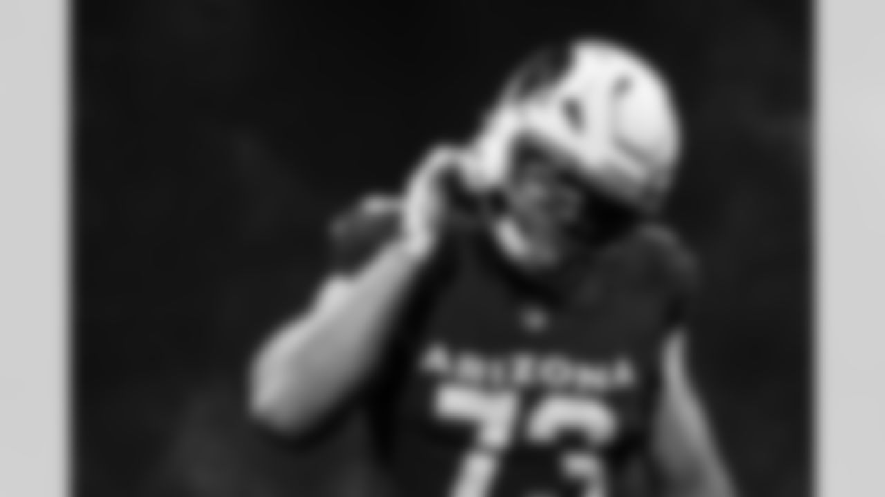 Arizona Cardinals offensive lineman Jonah Williams (73) during 2025 Media Day on Tuesday, June 3, 2025 in Tempe, AZ.