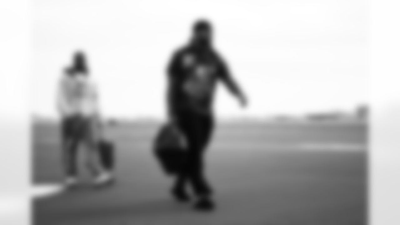 Arizona Cardinals defensive lineman Dante Stills (55) travels to Inglewood before the Week 18 regular season game against the Los Angeles Rams on Saturday, Jan. 3, 2026 in Phoenix, AZ.