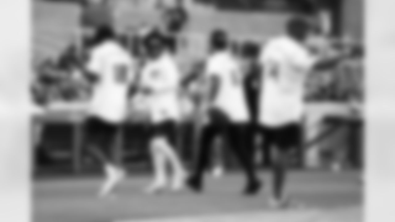 Arizona Cardinals quarterback Kyler Murray (1) hosts his inaugural Kyler Murray Foundation Charity Celebrity Softball Game at Salt River Fields at Talking Stick on Saturday, May 17, 2025 in Scottsdale, AZ.