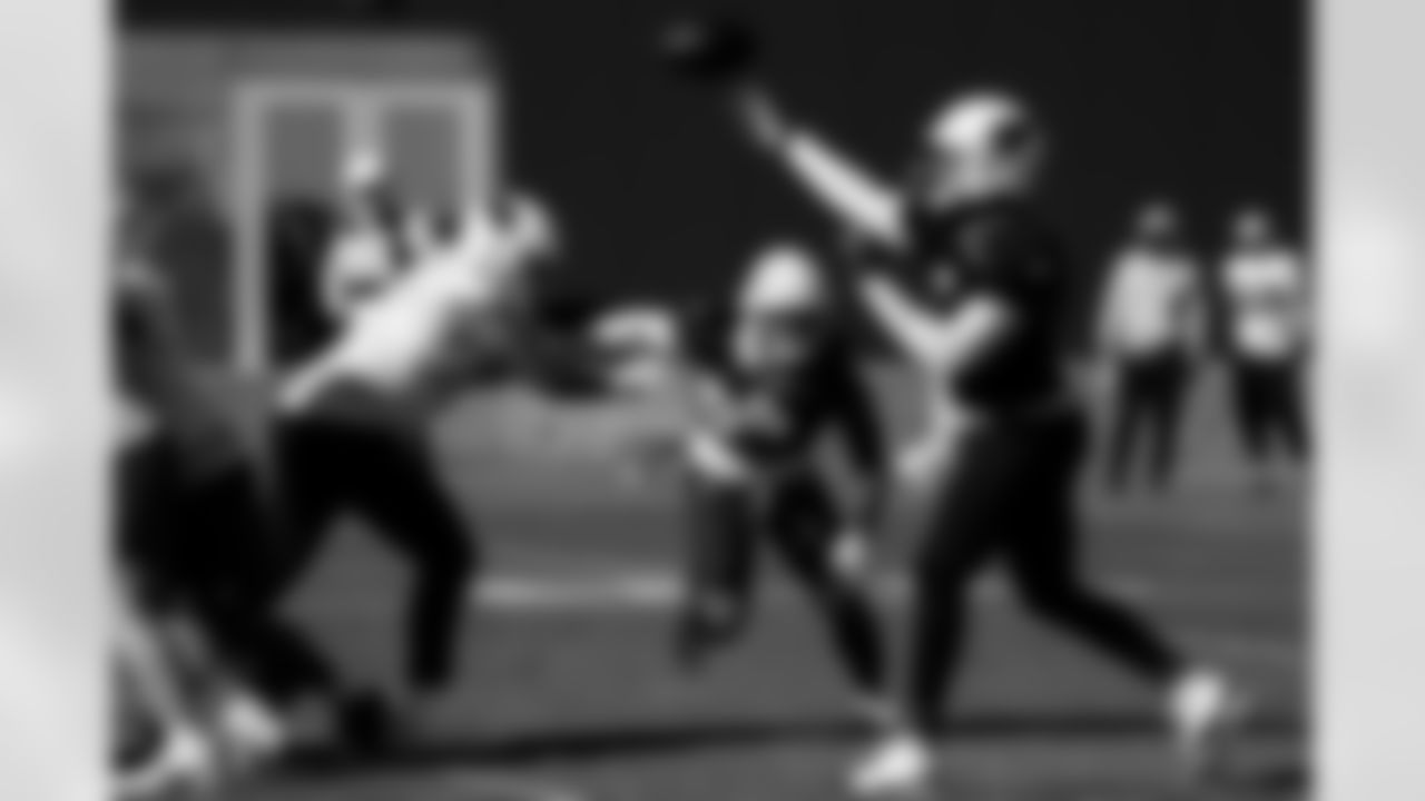 Arizona Cardinals linebacker Eku Leota (54) during practice at the Dignity Health Training Facility on Thursday, Dec. 11, 2025 in Tempe, AZ.