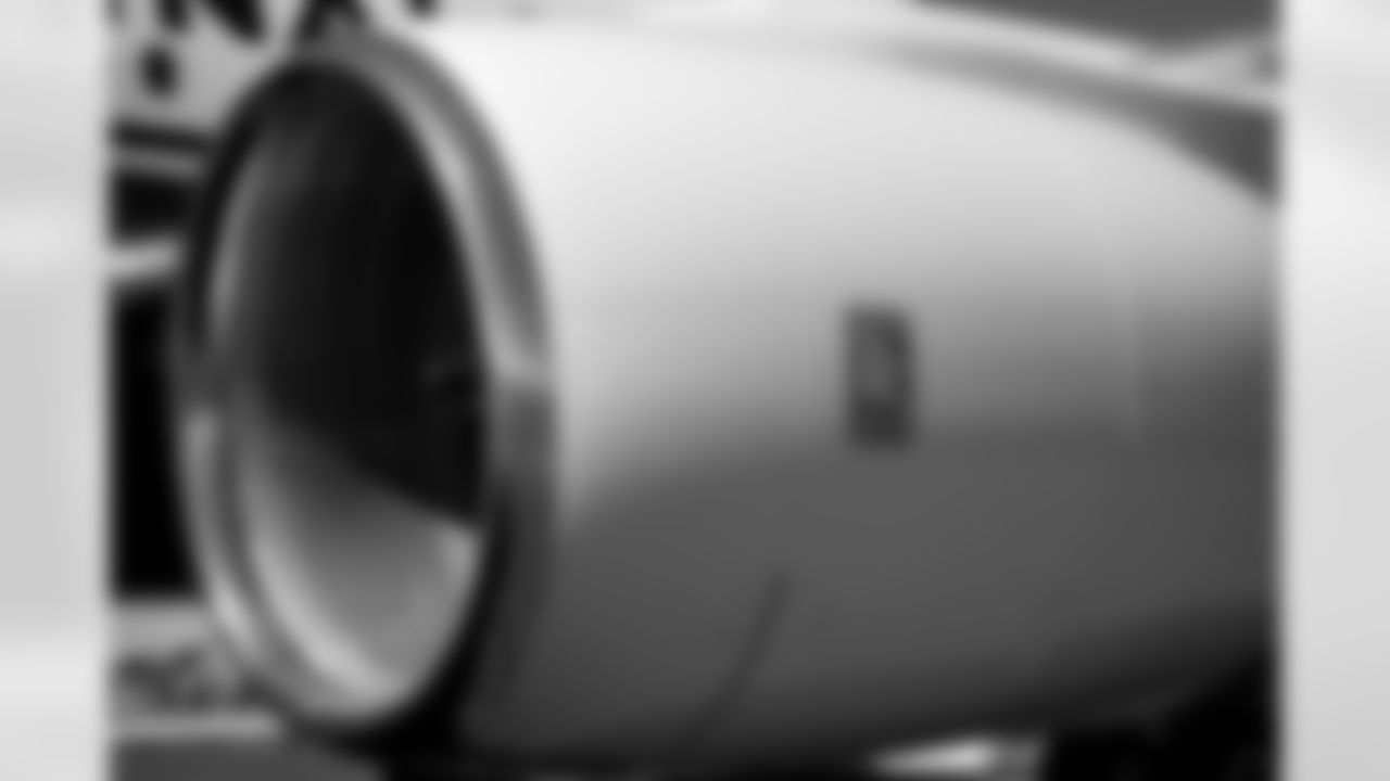 Team plane before the Week 9 regular season game between the Arizona Cardinals and the Dallas Cowboys on Sunday, Nov. 2, 2025 in Arlington, TX.