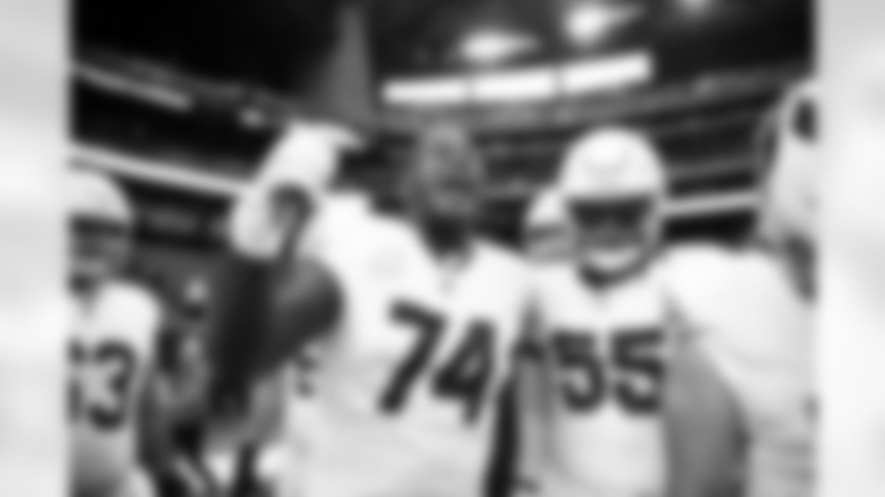 Arizona Cardinals offensive lineman D.J. Humphries (74) during the Week 11 regular season game between the Arizona Cardinals and the Houston Texans on Sunday, Nov 19, 2023 in Houston, TX.