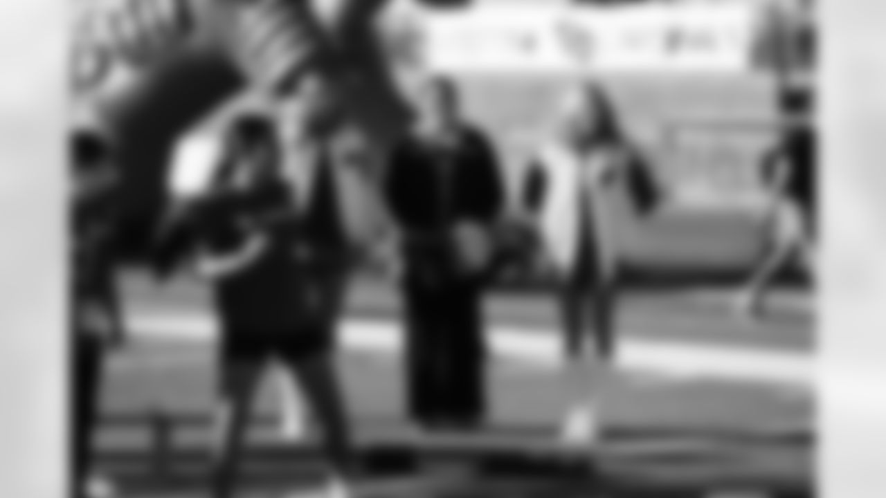 The Arizona Cardinals host a Youth Football Camp at Cesar Chavez High School presented by State Farm on Tuesday, Dec. 16, 2025 in Laveen Village, AZ.