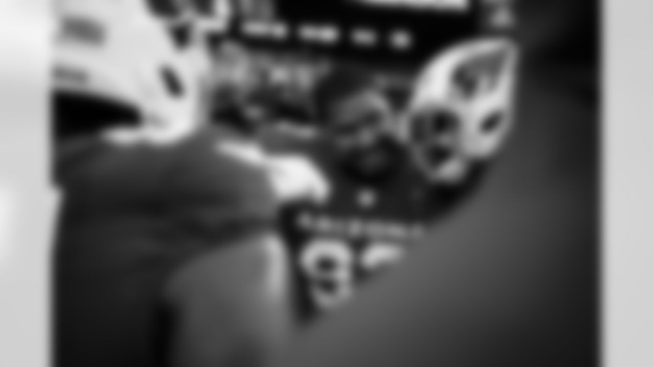 Arizona Cardinals defensive lineman Calais Campbell (93) during the Week 14 regular season game between the Arizona Cardinals and the Los Angeles Rams on Sunday, Dec. 7, 2025 at State Farm Stadium.