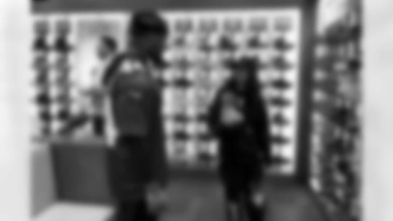 The Arizona Cardinals and Desert Financial Credit Union host a holiday shopping event at Scheel's on Tuesday, Dec. 9, 2025 in Chandler, AZ.